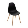 Sedia da Sala da Pranzo Atmosphera Taho Nero polipropilene (47 x 53 x 85 cm)