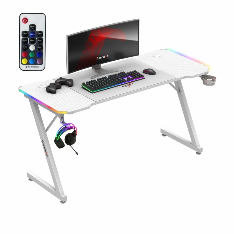 Scrivania Huzaro HZ-Hero 3.3 White RGB Bianco Scrivania Huzaro HZ-Hero 3.3 White RGB Bianco