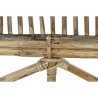 Testiera del Letto DKD Home Decor Bianco Naturale 178 x 4 x 128 cm