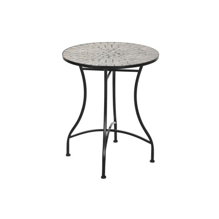 Tavolo aggiuntivo Home ESPRIT Nero Multicolore 60 x 60 x 72 cm