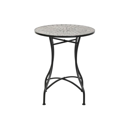 Tavolo aggiuntivo Home ESPRIT Nero Multicolore 60 x 60 x 72 cm