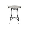 Tavolo aggiuntivo Home ESPRIT Nero Multicolore 60 x 60 x 72 cm