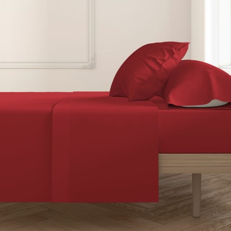 Lenzuolo Superiore Happy Home Mix Colors Rosso Singolo