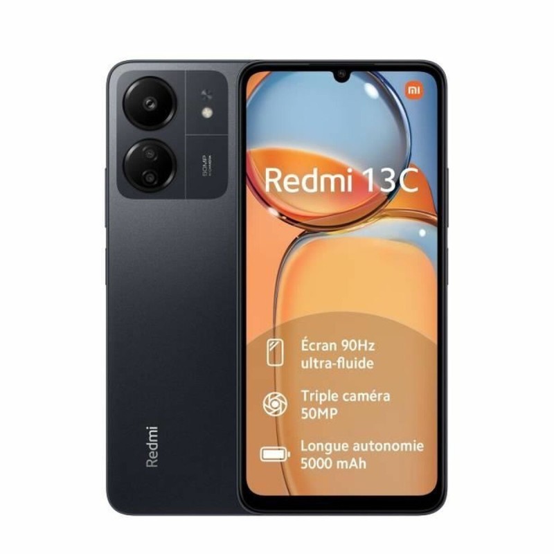 Smartphone Xiaomi Redmi 13C 6,74" 8 GB RAM 256 GB Nero Smartphone Xiaomi Redmi 13C 6,74" 8 GB RAM 256 GB Nero