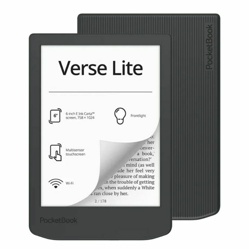 eBook PocketBook PB619-T-WW Grigio 8 GB 6"