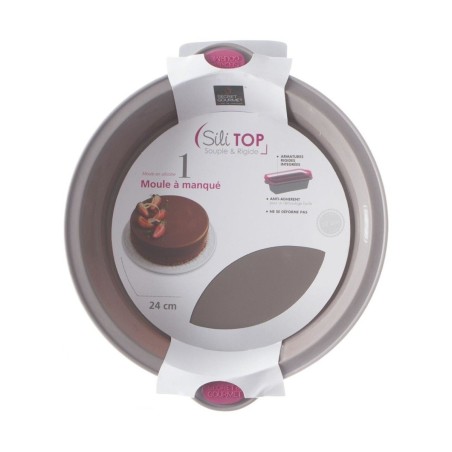 Stampo in silicone con Manici Secret de Gourmet Marrone Silicone 24 cm