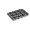 Stampo per Dolci Kinvara CK57179 Grigio scuro Metallo Acciaio al carbonio 20 x 2 x 26 cm (12 Unità)