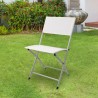 Sedia Pieghevole Aktive Bianco 46 x 81 x 55 cm (4 Unità)