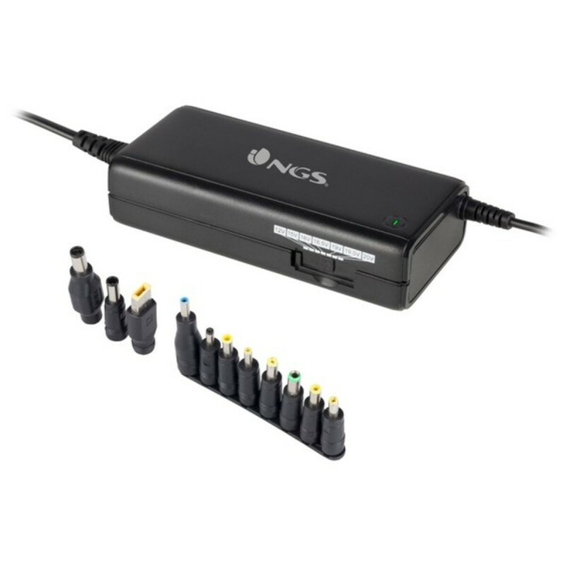 Caricabatterie Portatile NGS Ban Nero 90 W Caricabatterie Portatile NGS Ban Nero 90 W