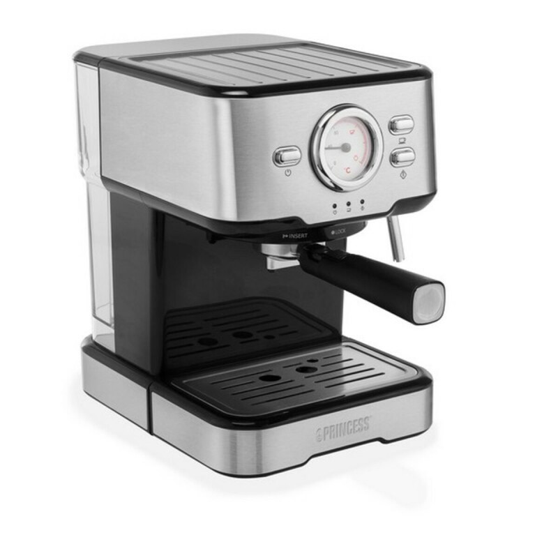 Caffettiera Express a Leva Princess 01.249412.01.001 Acciaio 1,5 L Caffettiera Express a Leva Princess 01.249412.01.001 Acciaio 1,5 L