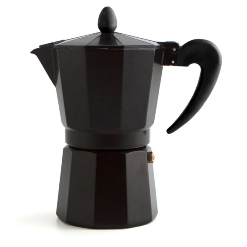 Caffettiera Italiana Quid Nero Metallo Bachelite Caffettiera Italiana Quid Nero Metallo Bachelite