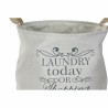 Cesto per i Panni Sporchi DKD Home Decor Beige Grigio Marrone Chiaro 39 x 39 x 41 cm 3 Pezzi (3 Unità)