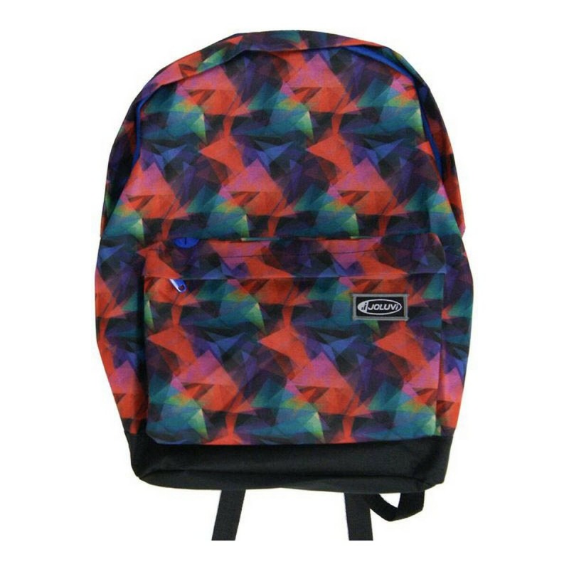 Zaino Casual Joluvi Prints Rosso Zaino Casual Joluvi Prints Rosso