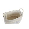 Set di Cestini DKD Home Decor Naturale Marrone Chiaro Fibra naturale Boho 34 x 23 x 20 cm 3 Pezzi
