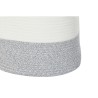 Set di Cesti DKD Home Decor Bianco Nero Grigio Senape (3 Unità)