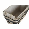 Set di Cestini DKD Home Decor Grigio Naturale Fibra naturale 38 x 26 x 24 cm 3 Pezzi