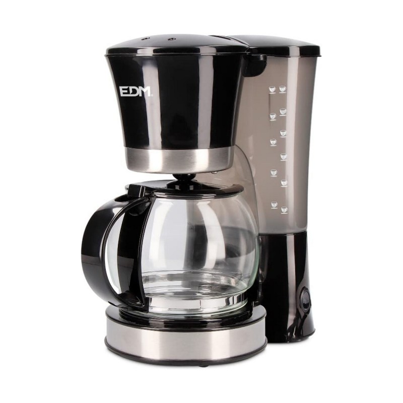Caffettiera Americana EDM 07652 Nero 800 W 12 Tazze Caffettiera Americana EDM 07652 Nero 800 W 12 Tazze