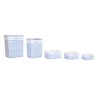 Set di Cesti DKD Home Decor Azzurro Celeste vimini Per bambini 44 x 34 x 56 cm 5 Pezzi
