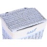 Set di Cesti DKD Home Decor Azzurro Celeste vimini Per bambini 44 x 34 x 56 cm 5 Pezzi