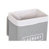 Set di Cesti DKD Home Decor Grigio scuro Bambù 40 x 30 x 46 cm 5 Pezzi