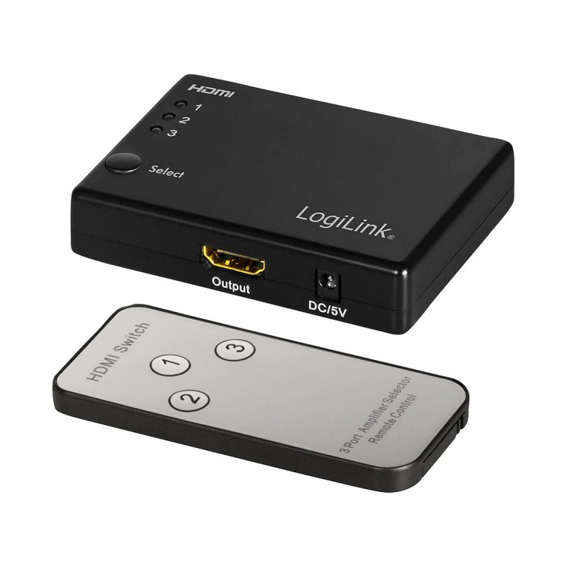 Commutatore HDMI LogiLink Commutatore HDMI LogiLink