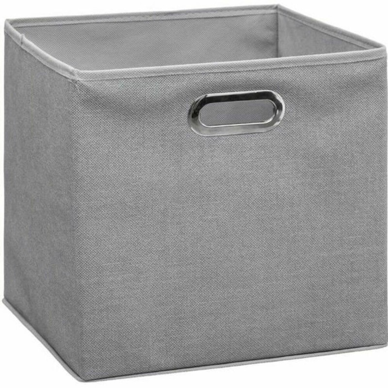 Scatola Multiuso Five Stoffa Grigio chiaro (31 x 31 x 31 cm) Scatola Multiuso Five Stoffa Grigio chiaro (31 x 31 x 31 cm)