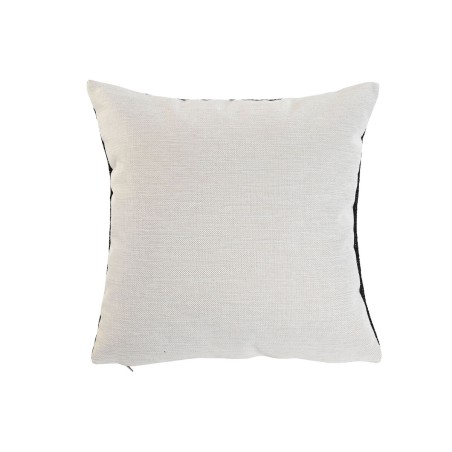 Cuscino Home ESPRIT Bianco Nero Palma 42 x 15 x 42 cm