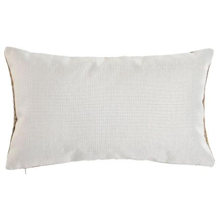 Cuscino Home ESPRIT Bianco Naturale 50 x 15 x 30 cm