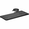 Tastiera e Mouse HP 405 Nero Qwerty US