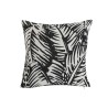 Cuscino Home ESPRIT Bianco Nero Stampato 45 x 15 x 45 cm
