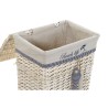 Set di Cestini DKD Home Decor Azzurro Beige Spirali Mediterraneo 47 x 35 x 56 cm 5 Pezzi