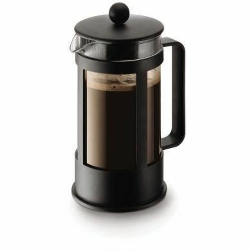 Caffettiera a Stantuffo Bodum Kenya Nero 1 L Caffettiera a Stantuffo Bodum Kenya Nero 1 L