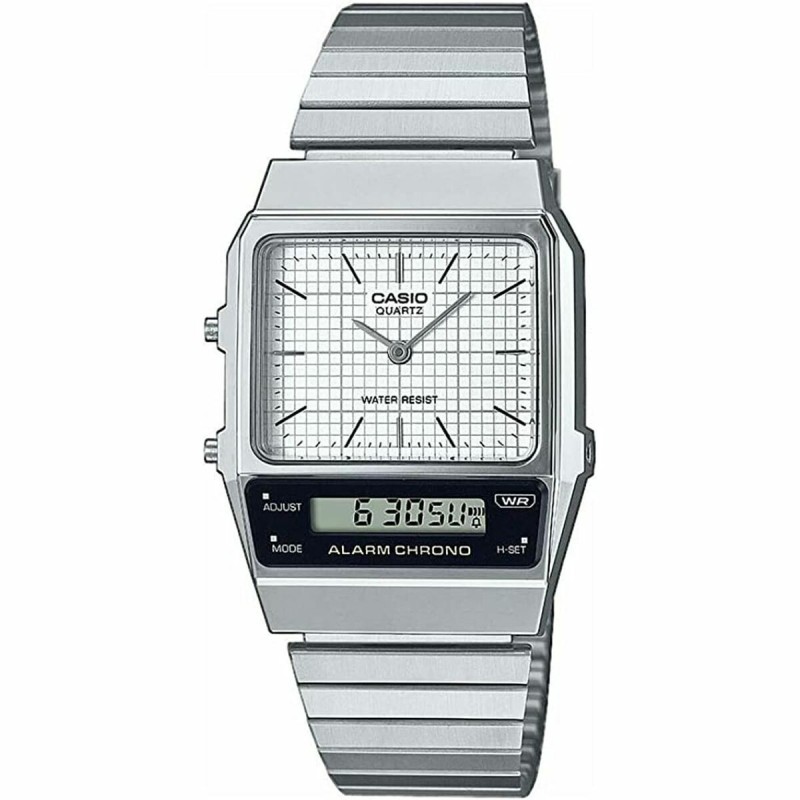 Orologio Unisex Casio VINTAGE EDGY COLLECTION Argentato (Ø 40 mm) (Ø 32 mm) Orologio Unisex Casio VINTAGE EDGY COLLECTION Argentato (Ø 40 mm) (Ø 32 mm)