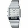 Orologio Unisex Casio VINTAGE EDGY COLLECTION Argentato (Ø 40 mm) (Ø 32 mm)