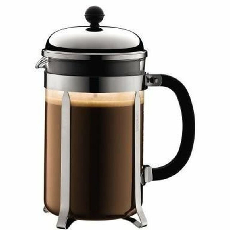 Caffettiera a Stantuffo Bodum Chambord Acciaio inossidabile 1,5 L Caffettiera a Stantuffo Bodum Chambord Acciaio inossidabile 1,5 L