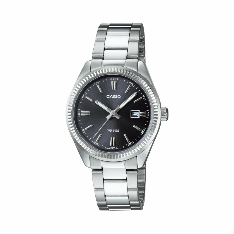 Orologio Unisex Casio LTP-1302PD-1A1VEG Argentato (Ø 30 mm)