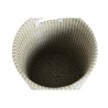 Set di Cestini DKD Home Decor Azzurro Bianco Naturale Erba di mare (2 Pezzi)