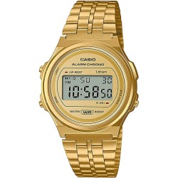 Orologio Unisex Casio A171WEG-9AEF Oro (Ø 37,5 mm)