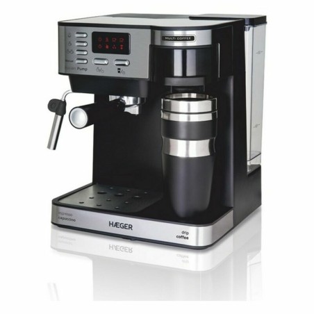 Caffettiera Express a Leva Haeger CM-145.008A Multicolore 1,2 L