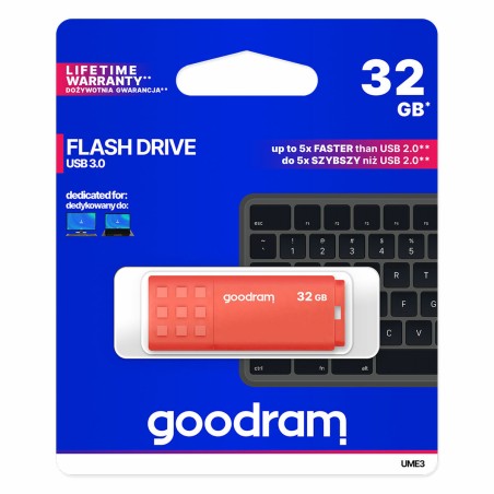 Memoria USB GoodRam UME3 Arancio 32 GB (1 Unità)