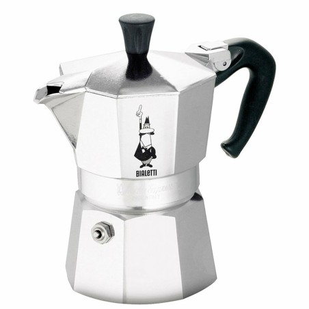 Caffettiera Italiana Bialetti Moka Express Alluminio 200 ml 3 Tazze
