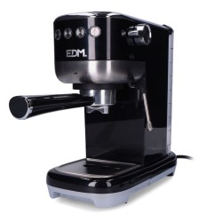 Caffettiera Express a Leva EDM 07707 Nero 2 Tazze 1,3 L