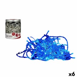 Ghirlanda di Luci LED Krist+ 8M100LED-B 3,6 W Azzurro 8 m 10 x 11 x 10 cm (6 Unità)