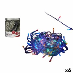 Ghirlanda di Luci LED Krist+ 8M100LED-M 3,6 W Multicolore 8 m 10 x 11 x 10 cm (6 Unità)