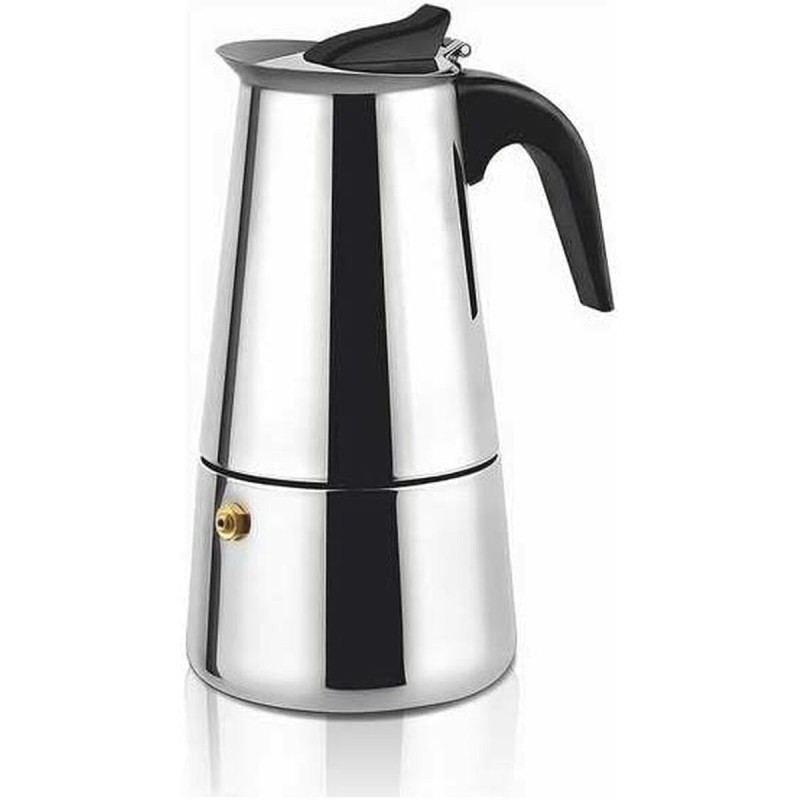 Caffettiera Italiana Haeger CP-10S.002A Acciaio inossidabile 18/10 Argentato Caffettiera Italiana Haeger CP-10S.002A Acciaio inossidabile 18/10 Argentato