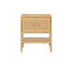 Comodino Home ESPRIT Marrone Rattan 47 x 30 x 55 cm