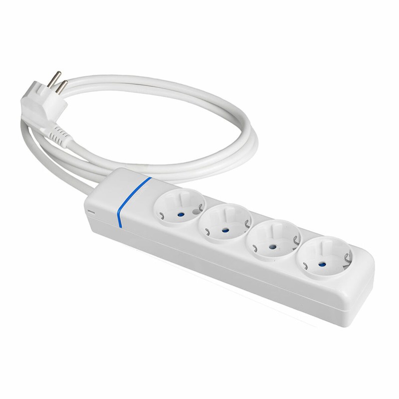 Multipresa con 4 Prese senza Interruttore Solera 8014p 250 V 16 A (1,5 m) Multipresa con 4 Prese senza Interruttore Solera 8014p 250 V 16 A (1,5 m)