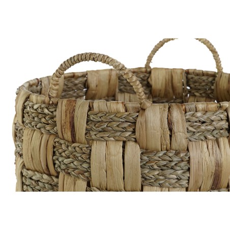 Set di Cestini Home ESPRIT Naturale Erba di mare Fibra naturale (2 Pezzi)