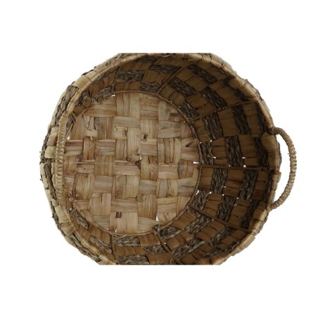 Set di Cestini Home ESPRIT Naturale Erba di mare Fibra naturale (2 Pezzi)