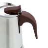 Caffettiera Italiana Quid Milan Metallo 12 Tazze